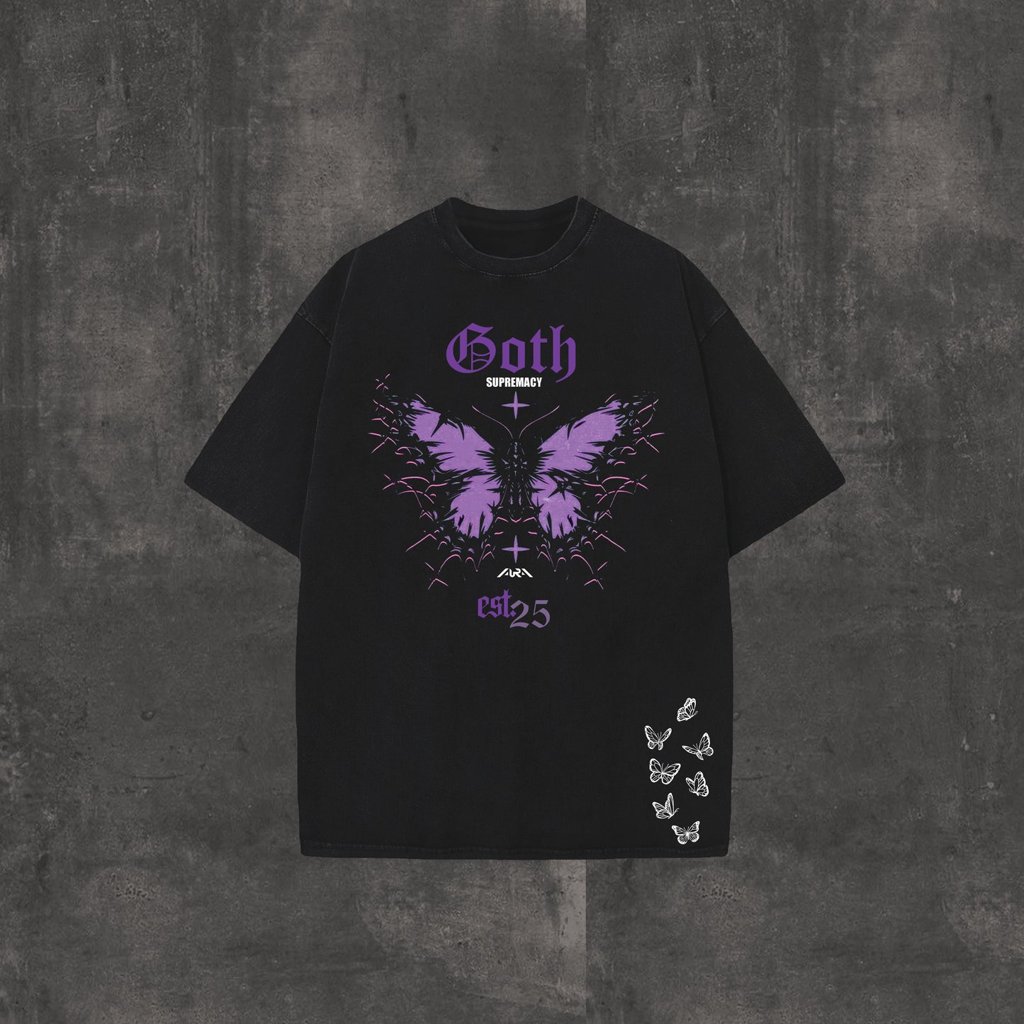 Butterfly Goth Tee