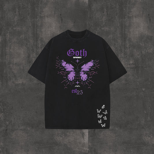 Butterfly Goth Tee