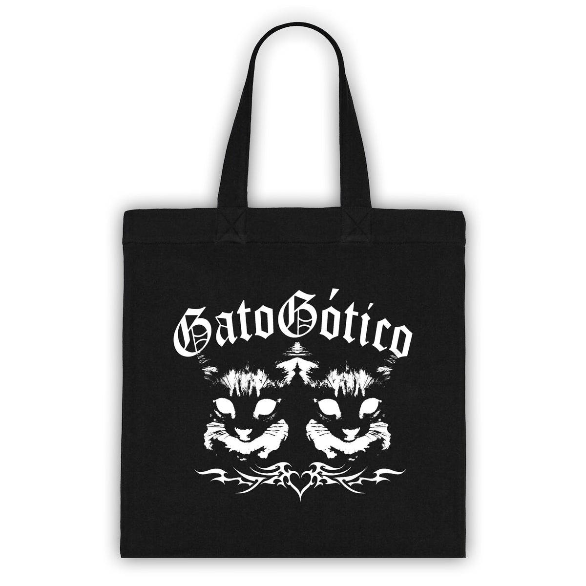 Cat Goth Tote Bag