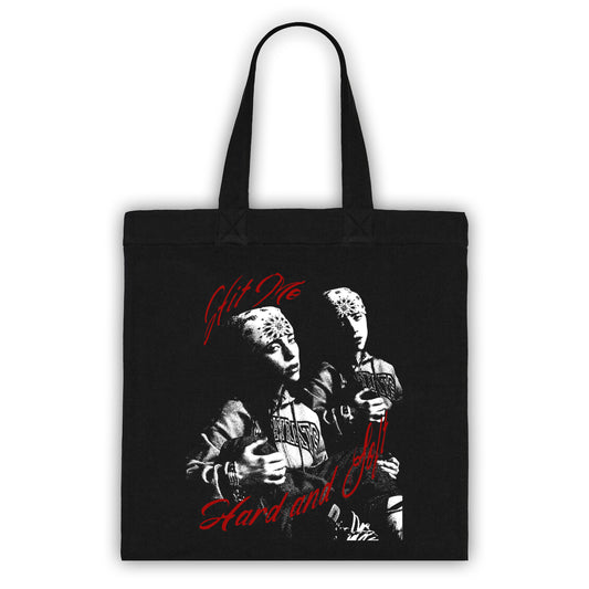 Hit me Hard & Soft Tote Bag