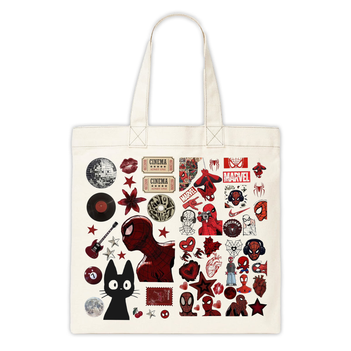 Spider-Man Aesthetic Tote Bag
